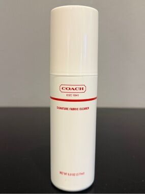 Coach Signature Fabric Cleaner 6 oz Bottle for Handbags & More NEW Sealed USA